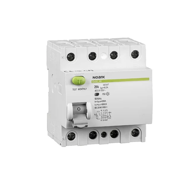 Differential circuit breaker Icn=6kA, 4-bieg., In=40A, 300mA, type A