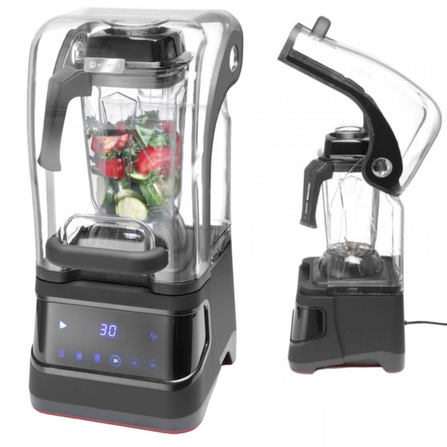 Digital Bar Gastronomy Blender 2,5l Carcasă izolată fonic Hendi 230695