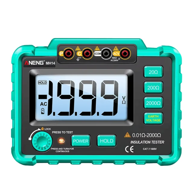 Digital multimeter MH14, ground socket measuring, ANENG