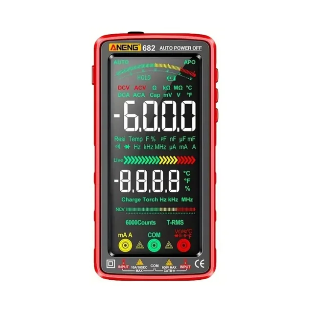 Digitalmultimeter 682, automatische Erkennung, ANENG