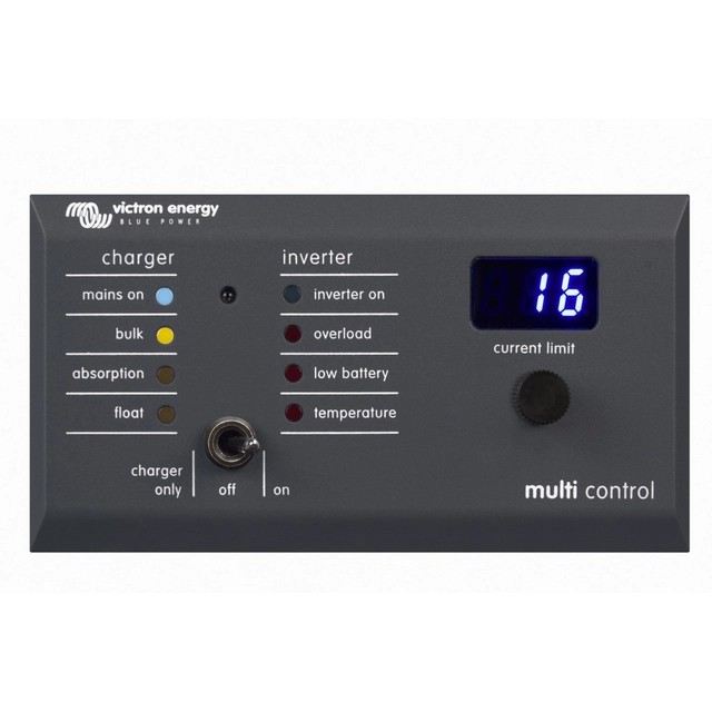 Digitální multifunkční ovládací panel Victron Energy 200/200A Ovládací panel GX