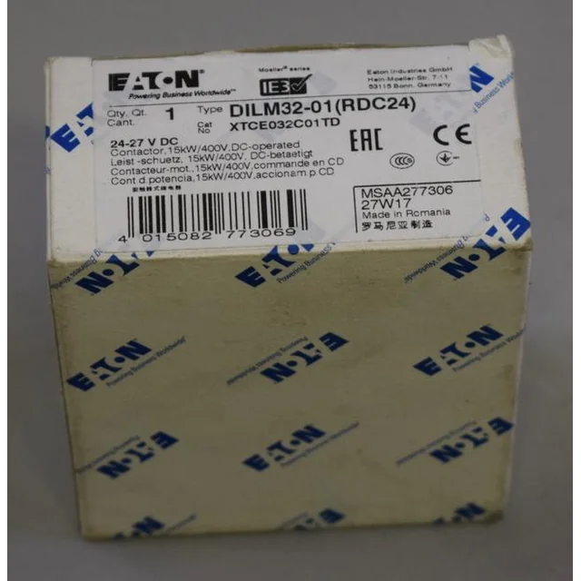 DILM32-01 Eaton - New Factory Sealed