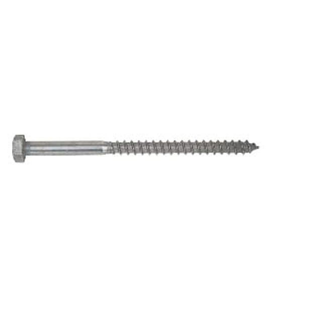 DIN 571 M10x100 galvanized wood screw