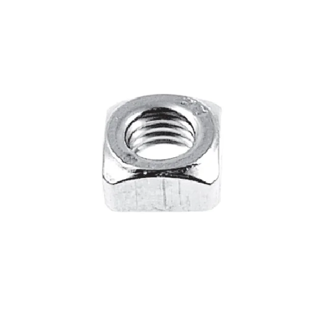 DIN square nut 557 M8 for stainless steel clamps / profiles A2 AISI304 keyway