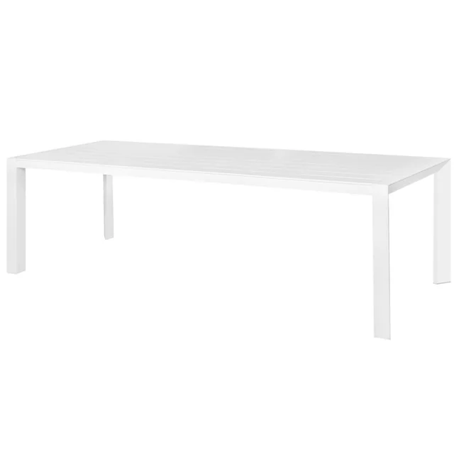 Dining Tables Io White Aluminum 280 x 100 x 75 cm