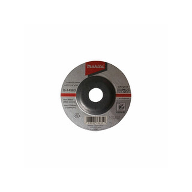 Disc de șlefuit Makita 115 x 22,23 x 6 mm