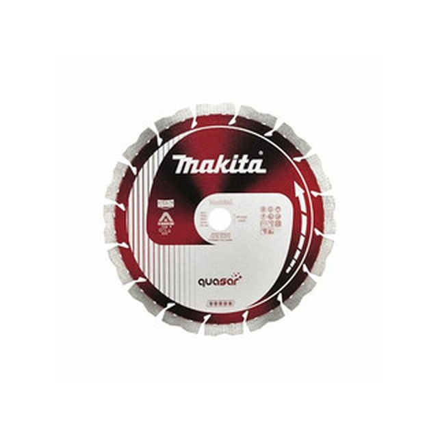 Disc de tăiere cu diamant Makita Quasar 350 x 25,4 mm