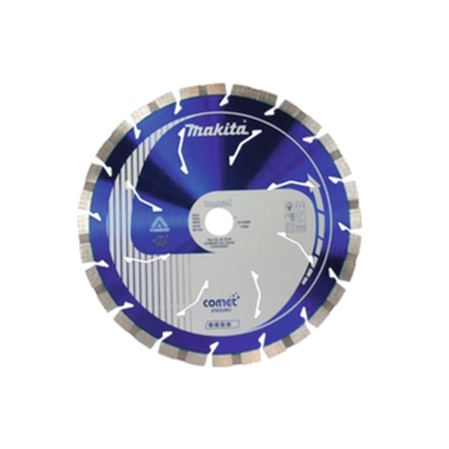 Disc de tăiere diamantat Makita Comet Enduro 350 x 25,4 mm