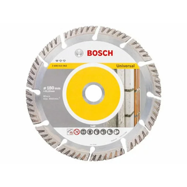 Disco da taglio diamantato universale Bosch 180 x 22,23 mm 10 pz