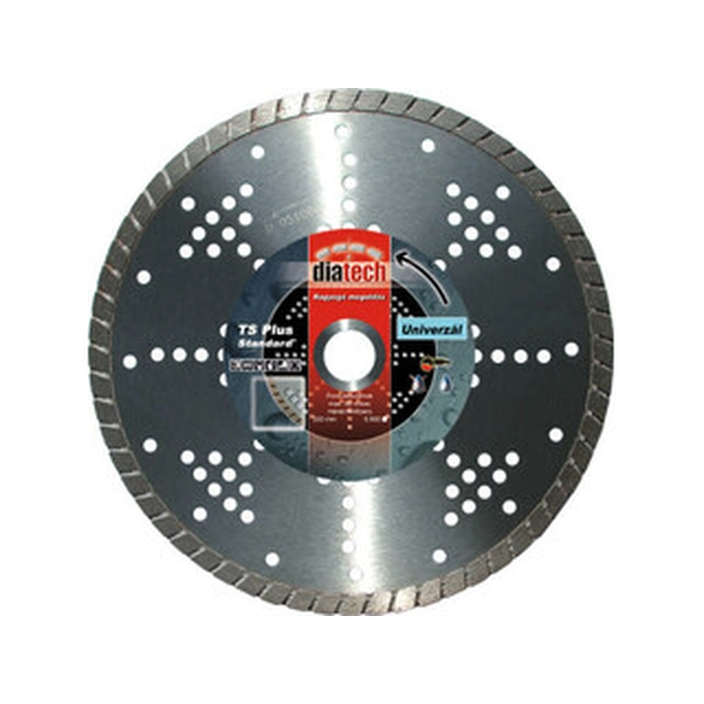 Disco de corte diamantado Diatech TS+ 230 x 22,23 mm