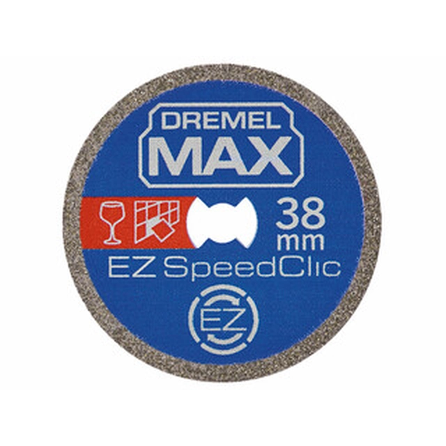 Disco de corte diamantado Dremel SC545DM EZ SpeedClic para multimáquinas rotativas