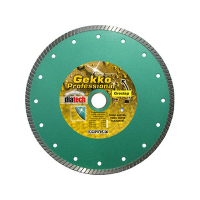 Disco de corte diamante Diatech Gekko 300 x 25,4 mm
