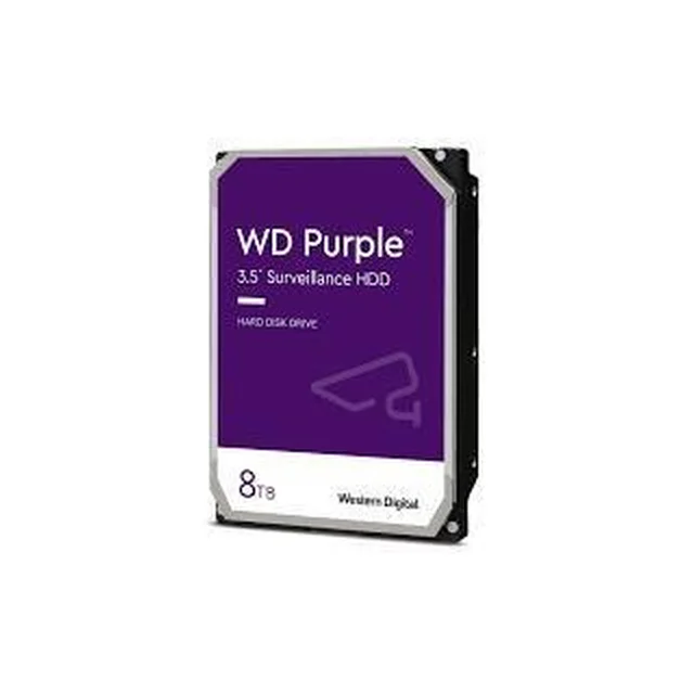 Disco duro SATA 8TB 6GB/S 256MB/PURPLE WD85PURZ WDC