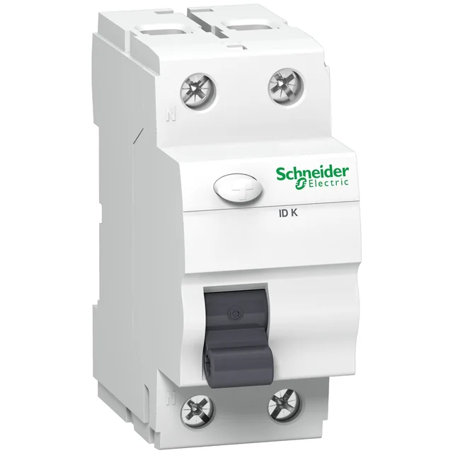 Disjuntor de corrente residual Schneider Electric 2P 25A 0,03A tipo AC ID K A9Z05225