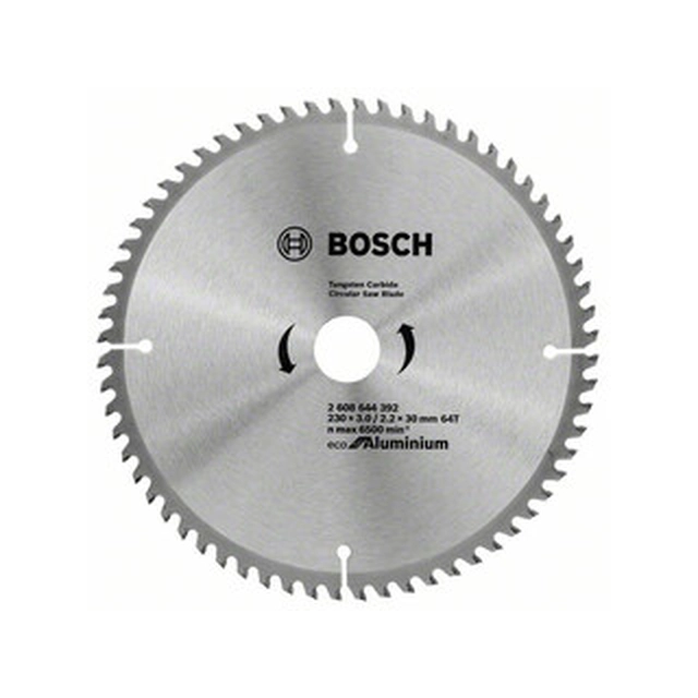 Диск за циркулярен трион Bosch 230 x 30 mm | брой зъби: 64 db | ширина на рязане: 3 мм
