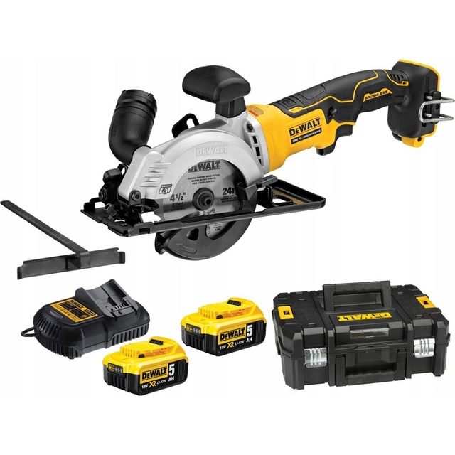 Δισκοπρίονο Dewalt DCS571P2 18 V 115 mm