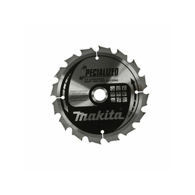 Δισκοπρίονο Makita 185 x 15,88 mm | αριθμός δοντιών: 24 db | Πλάτος κοπής: 2 mm