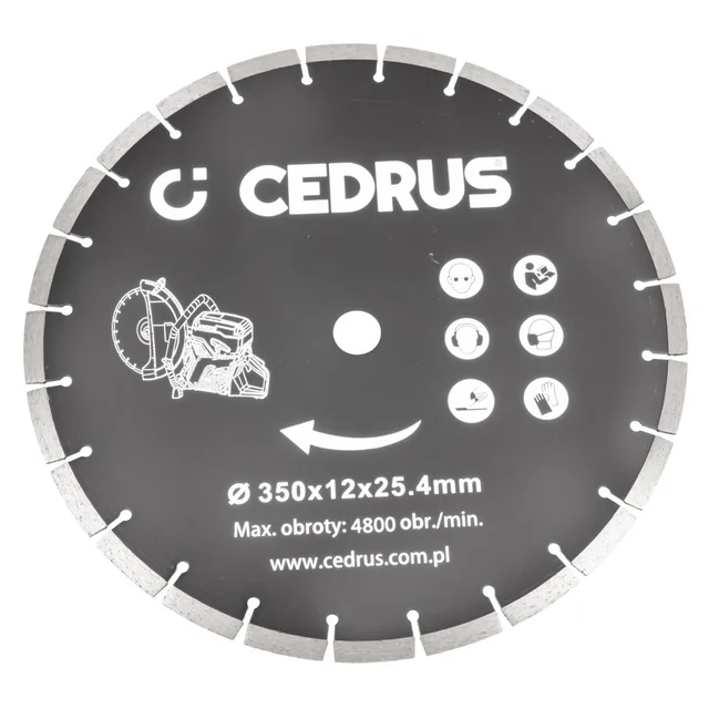 Δίσκος κοπής Cedrus Κόφτης CEDPC350 720149