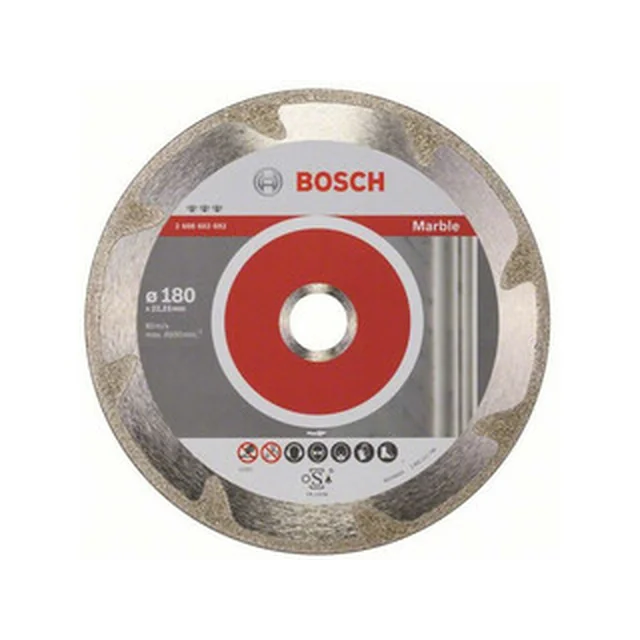 Δίσκος κοπής διαμαντιού Bosch Best for Marble 180 x 22,23 mm