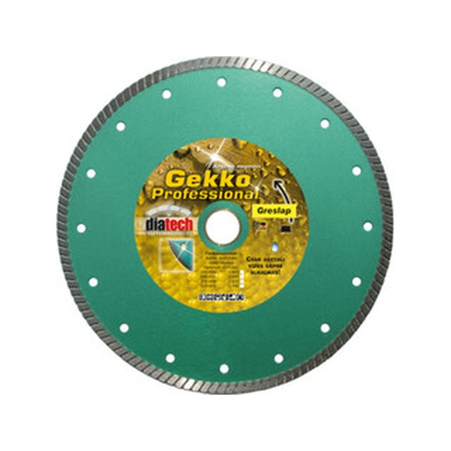 Δίσκος κοπής με διαμάντια Diatech Gekko 125 x 22,23 mm