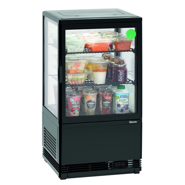 Display de Refrigeração 58l 3-Poziomy Preto Bartscher 700358g