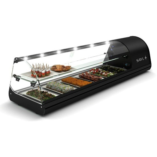 Display Refrigeración 2-Poziomy 1438 Mm Negro Sayl V26np