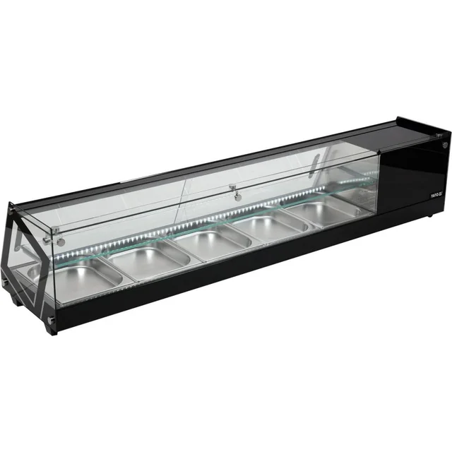 DISPLAY REFRIGERADO 5x1/2 GN 175x39x37