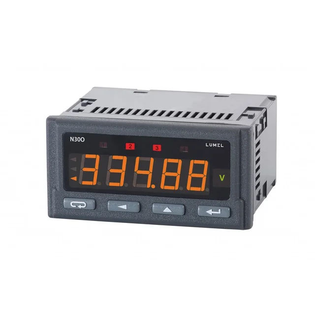 Dispositivo de medição digital Lumel N30O-200000E0, pulso, frequência, tempo, RTC, 20...40 V a.c., d.c.