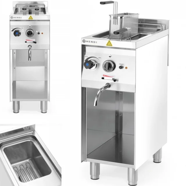 Dispositivo independente para cozinhar massas, bolinhos e legumes 2 cestos 10 l 3500 W