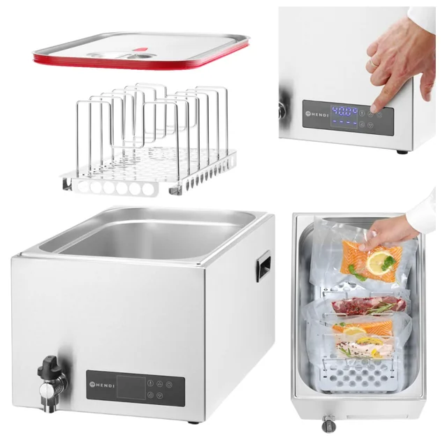 Dispozitiv profesional de gătit Sous Vide GN 1/1 Hendi 225448