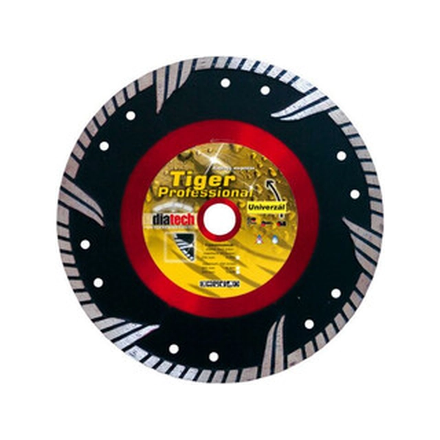 Disque à tronçonner diamant Diatech Tiger 115 x 22,23 mm