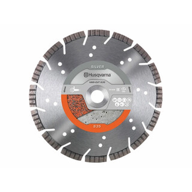 Disque à tronçonner diamant Husqvarna VARI-CUT S35 230 230 x 22,23 mm