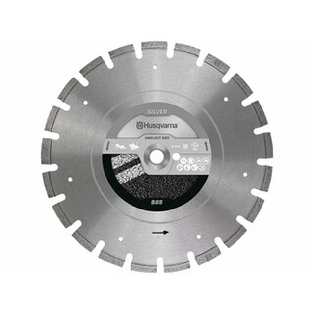 Disque à tronçonner diamanté Husqvarna VARI-CUT S85 350 x 25,4 mm