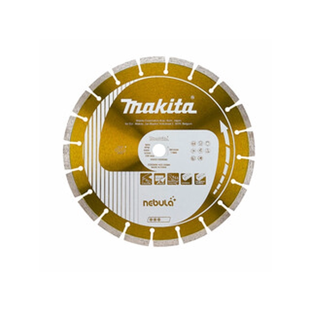 Disque à tronçonner diamanté Makita 350 x 25,4 mm