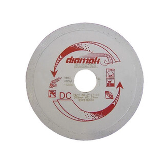 Disque à tronçonner diamanté Makita Diamak 200 x 30 mm