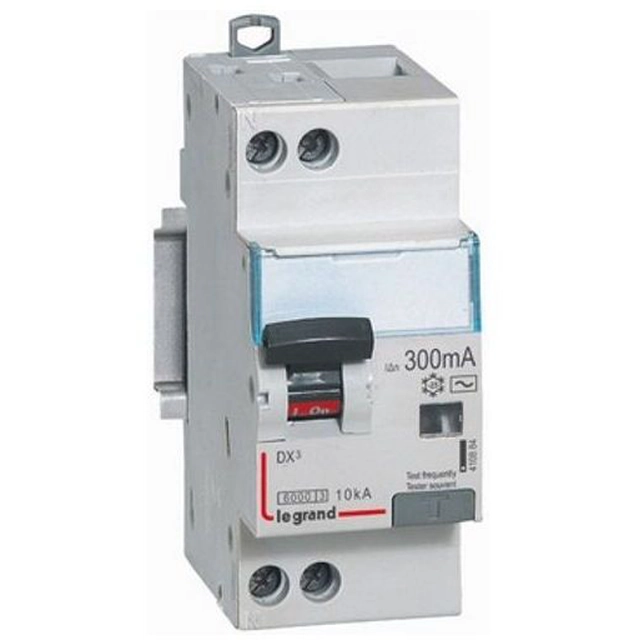 Disyuntor de corriente residual Legrand 2P 20A B 0,03A tipo A P312 DX3 (410966)