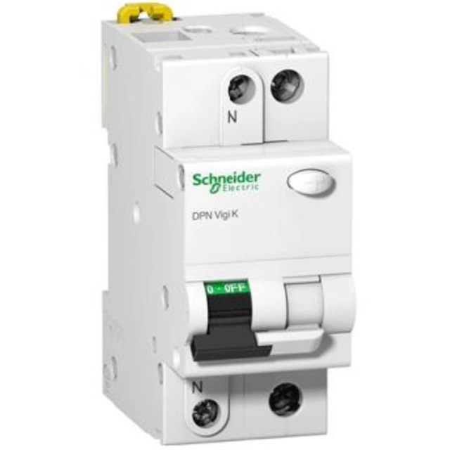 Disyuntor de sobrecorriente residual Schneider DPN VIGI K 2P 20A C 0,03A tipo AC - A9D20620