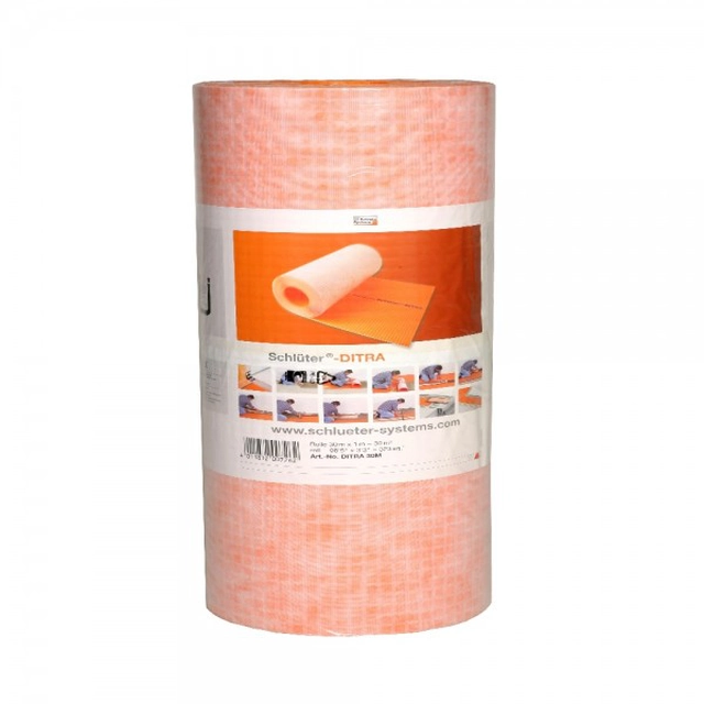 DITRA 25 Insulating polyethylene foil, H = 3 mm, width: 1m