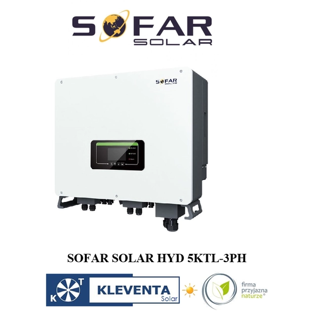 DĪVĀNA SAULES HIBRĪDA INVERTERS HYD5KTL, 3-FAZOWY+ CHINT ELECTRIC 3F DTSU666 +WIFI/DC