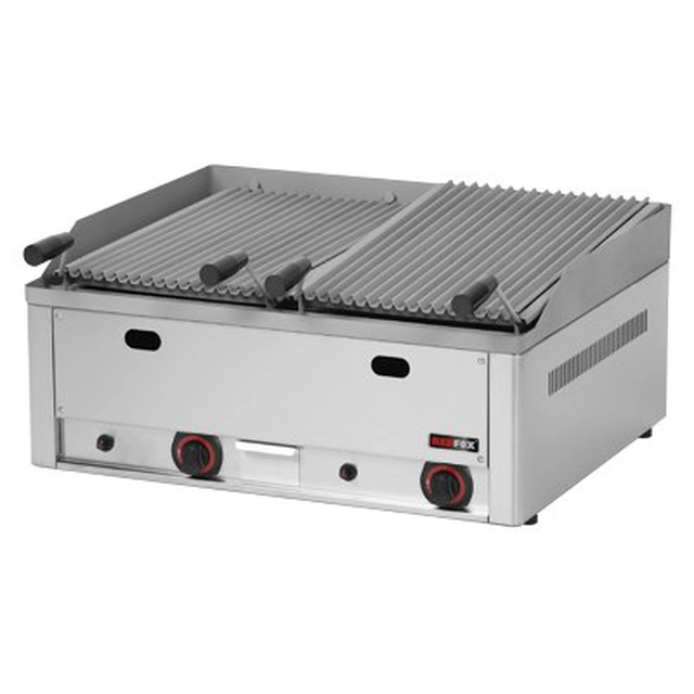 Dobbelt gas lava grill 13 kW | Redfox