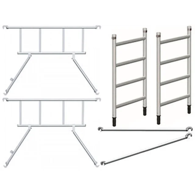 Dodatočný balík pre stojan Zarges PaxTower S-Plus 1m.