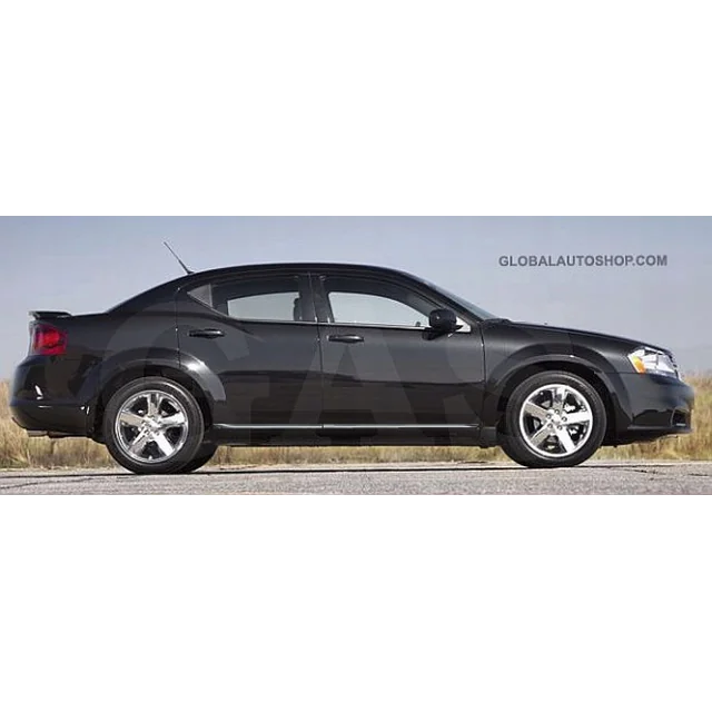 DODGE AVENGER - CHROME strips on decorative chrome side doors