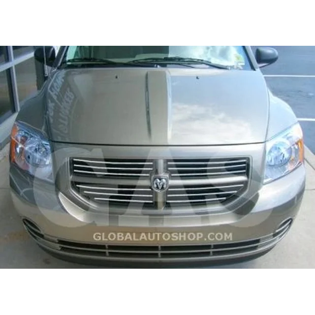 Dodge Caliber - Chrome Strips Grill Chrome Dummy Bumper Tuning