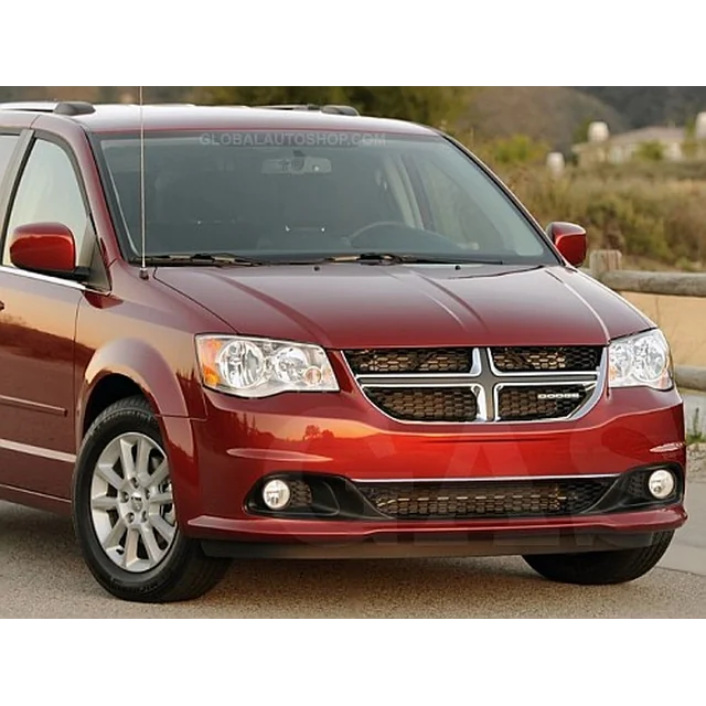 Dodge Grand Caravan - Calandre à bandes chromées, réglage du pare-chocs factice chromé