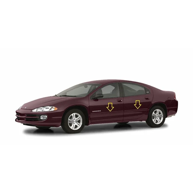 Dodge Intrepid 1998-2004 - Benzi de protecție laterale cromate pentru uși