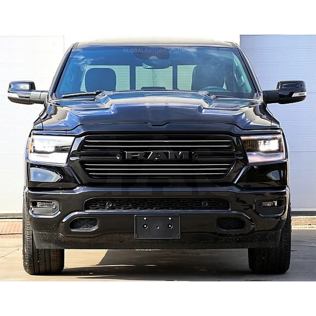 Dodge RAM 2019+ Chrome Strips Grill Chrome Dummy Bumper Tuning