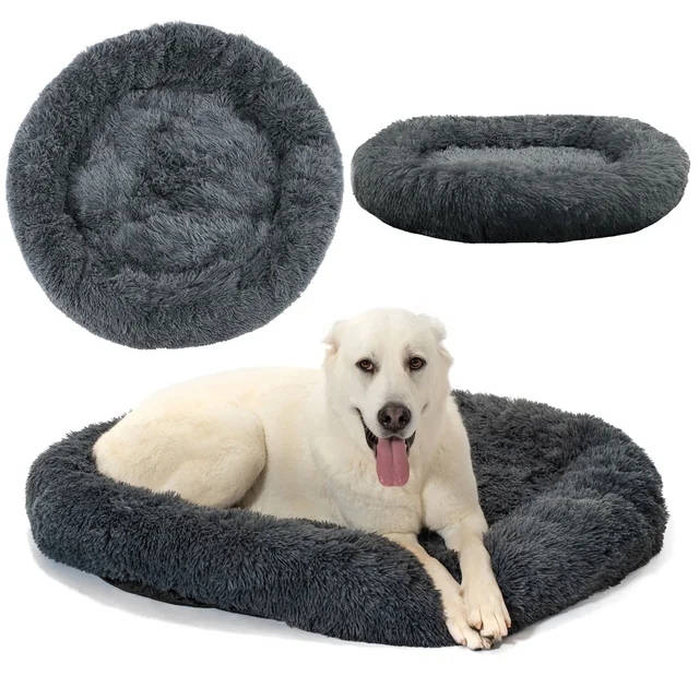 DOG BED FOR CAT PJ-004 DARK GRAY L