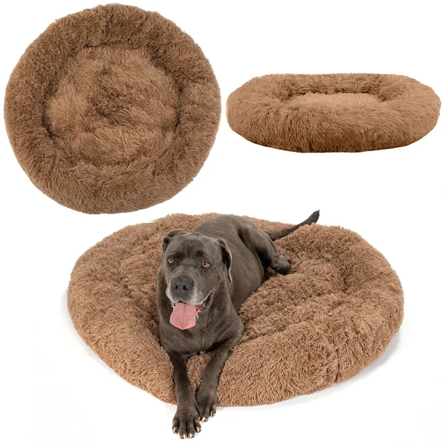 DOG BED FOR CAT PJ-011 BROWN L