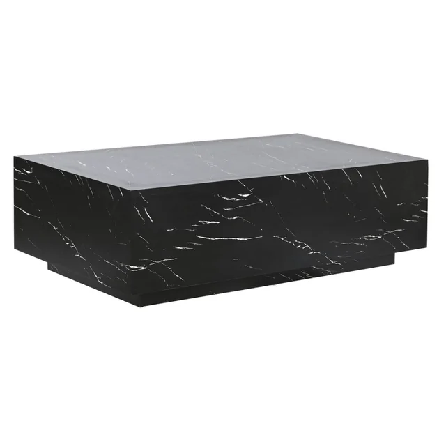 Domača miza ESPRIT Black Wood MDF 120 x 60 x 35 cm