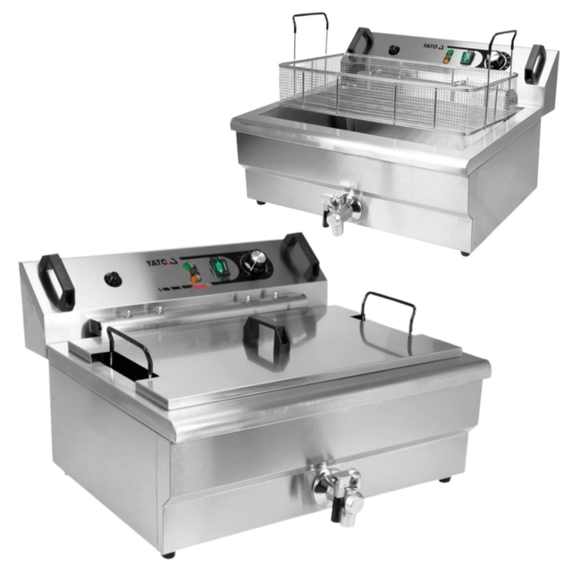 Donut Fryer Profesionāls Fryer 23l 6 Kw Yato Yg-04640